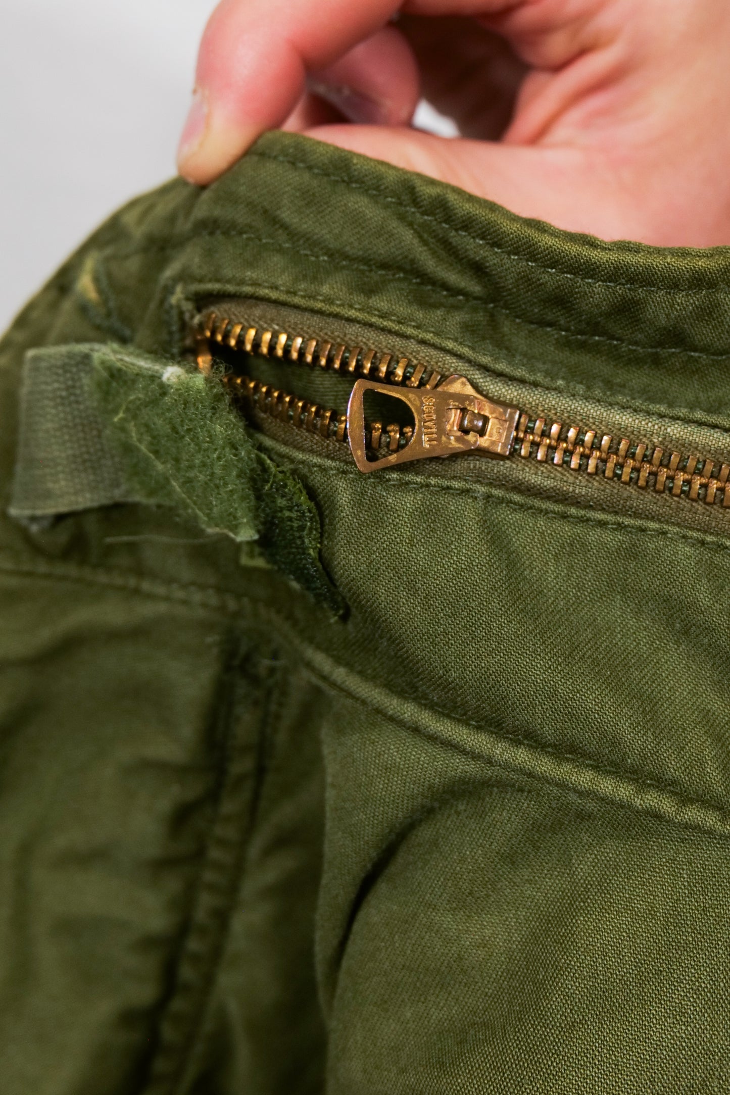 US Army M65 Field Jacket With Double Scovill Zippers