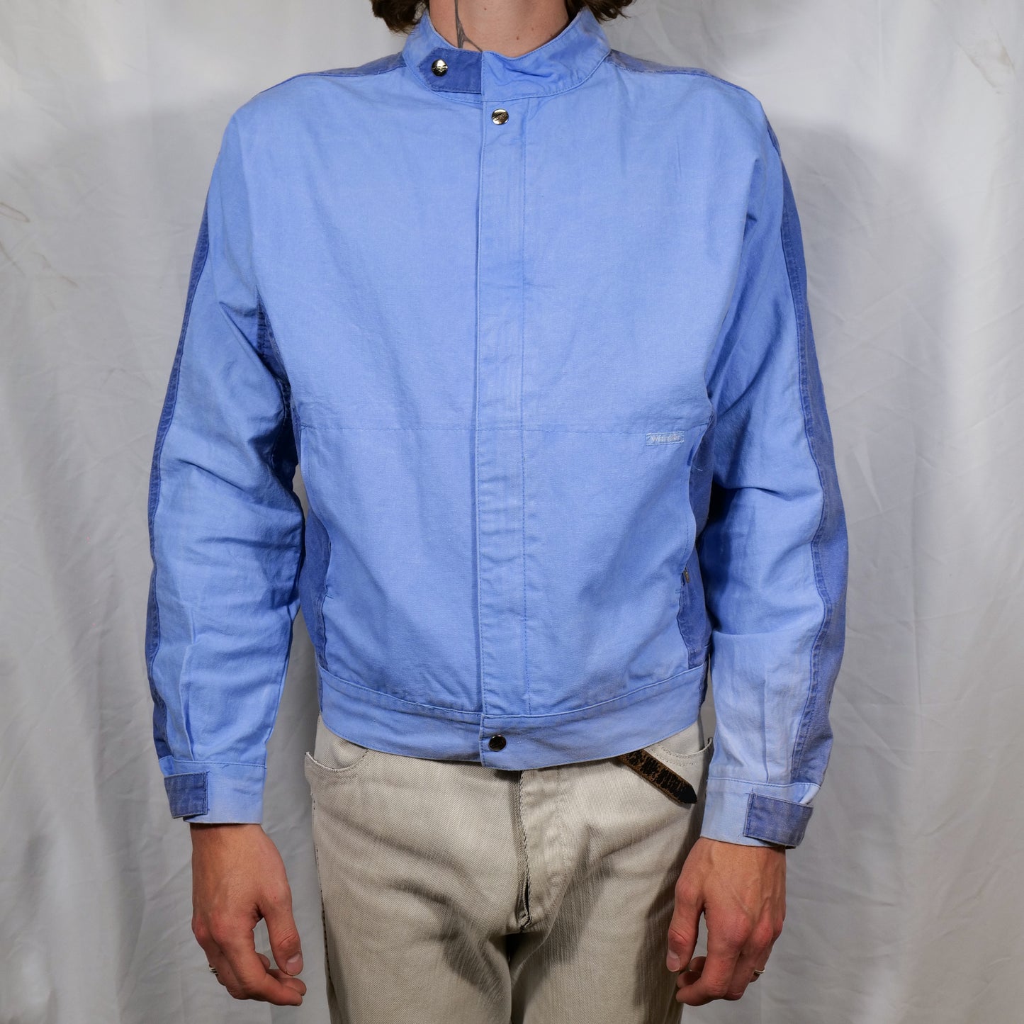 Deadstock 1980s Wrangler Racing Jacket Made In Hong Kong