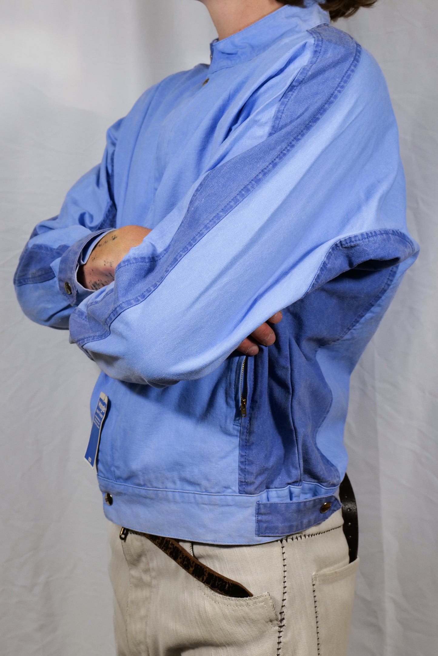 Deadstock 1980s Wrangler Racing Jacket Made In Hong Kong