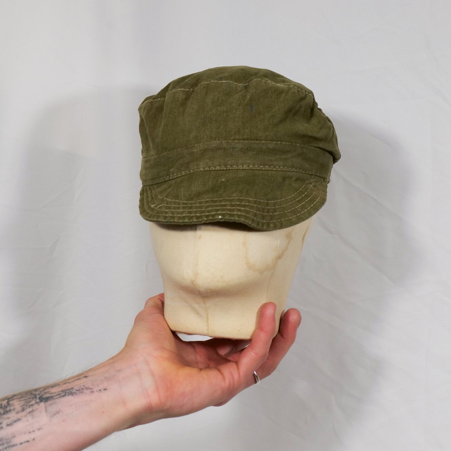 1940s Denim Baker Styler Cap