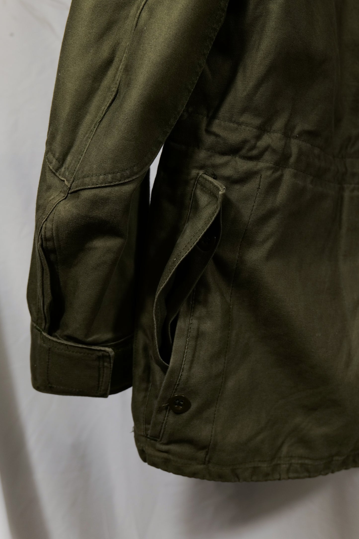 Belgian Army Back Pocket Jacket 1980s 1990s