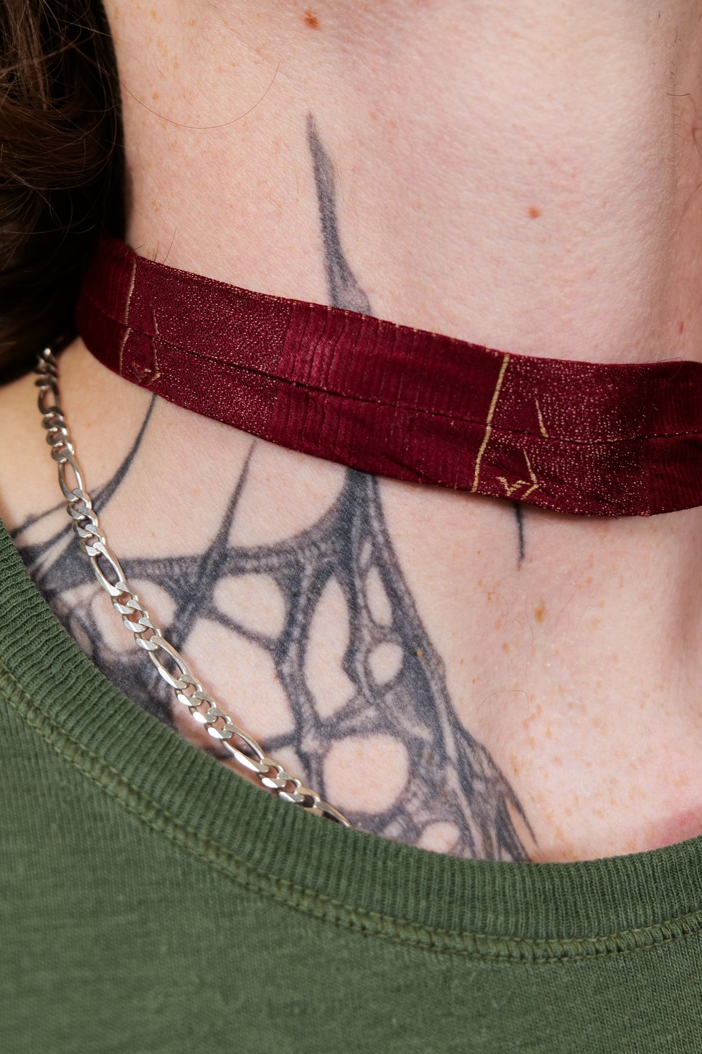 British 1960s MOD Styler necktie cut down