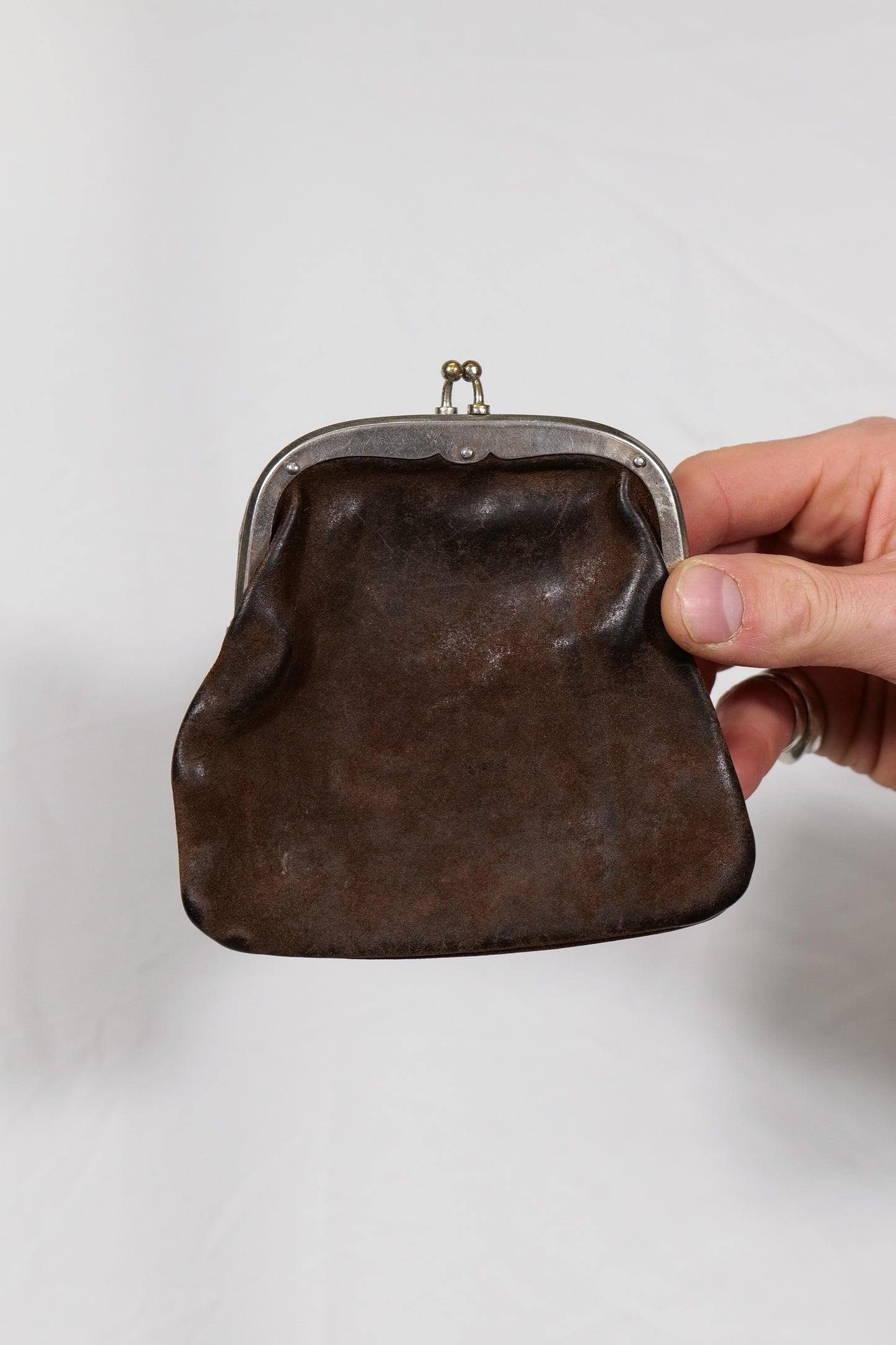 European Early 1920s 1930s Hunting Style Coin Purse