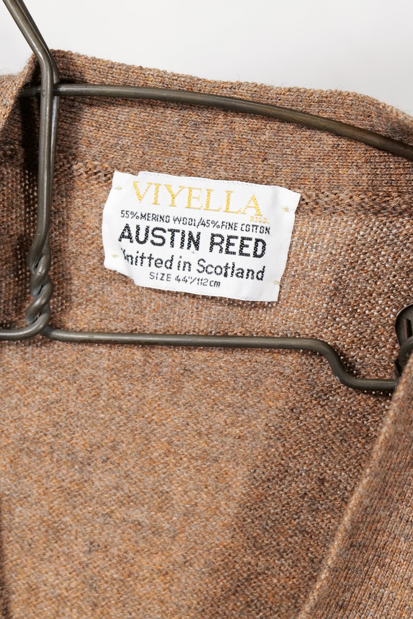 British 1960s Viyella Knit By Austin Reed