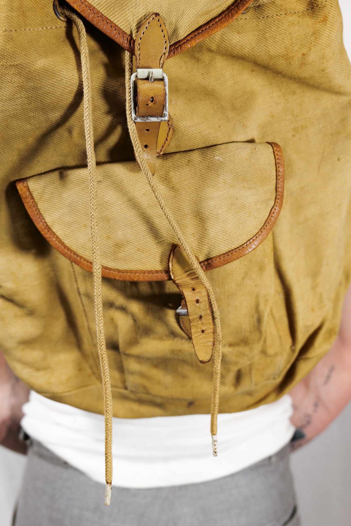 British 1930s Ramblers Rucksack By Bukta
