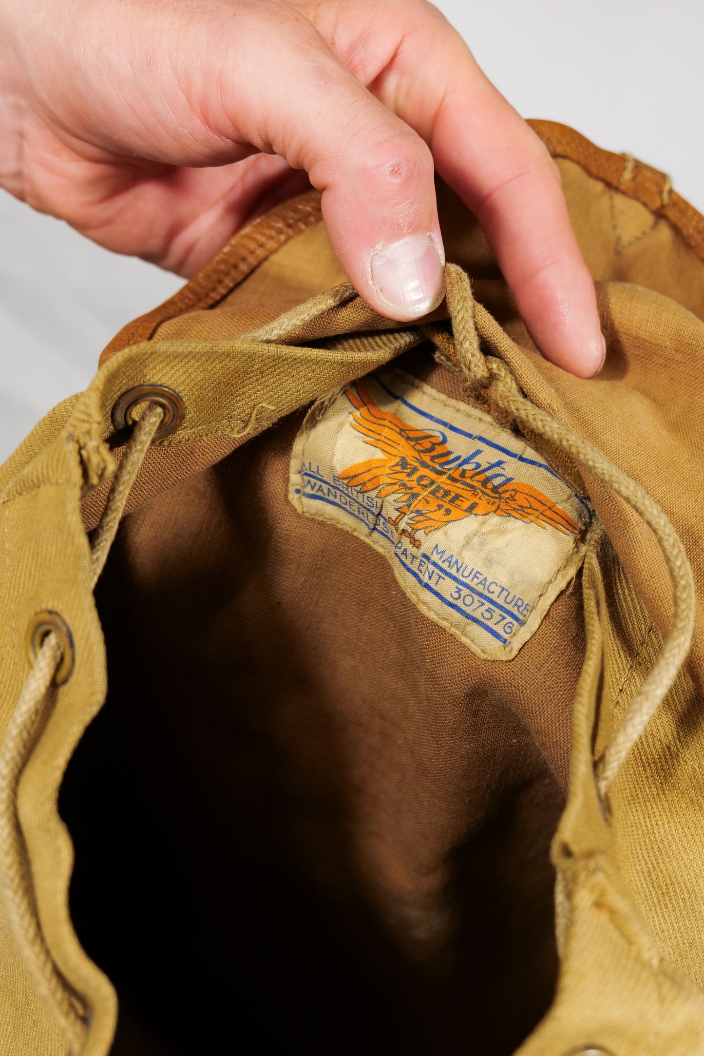 British 1930s Ramblers Rucksack By Bukta