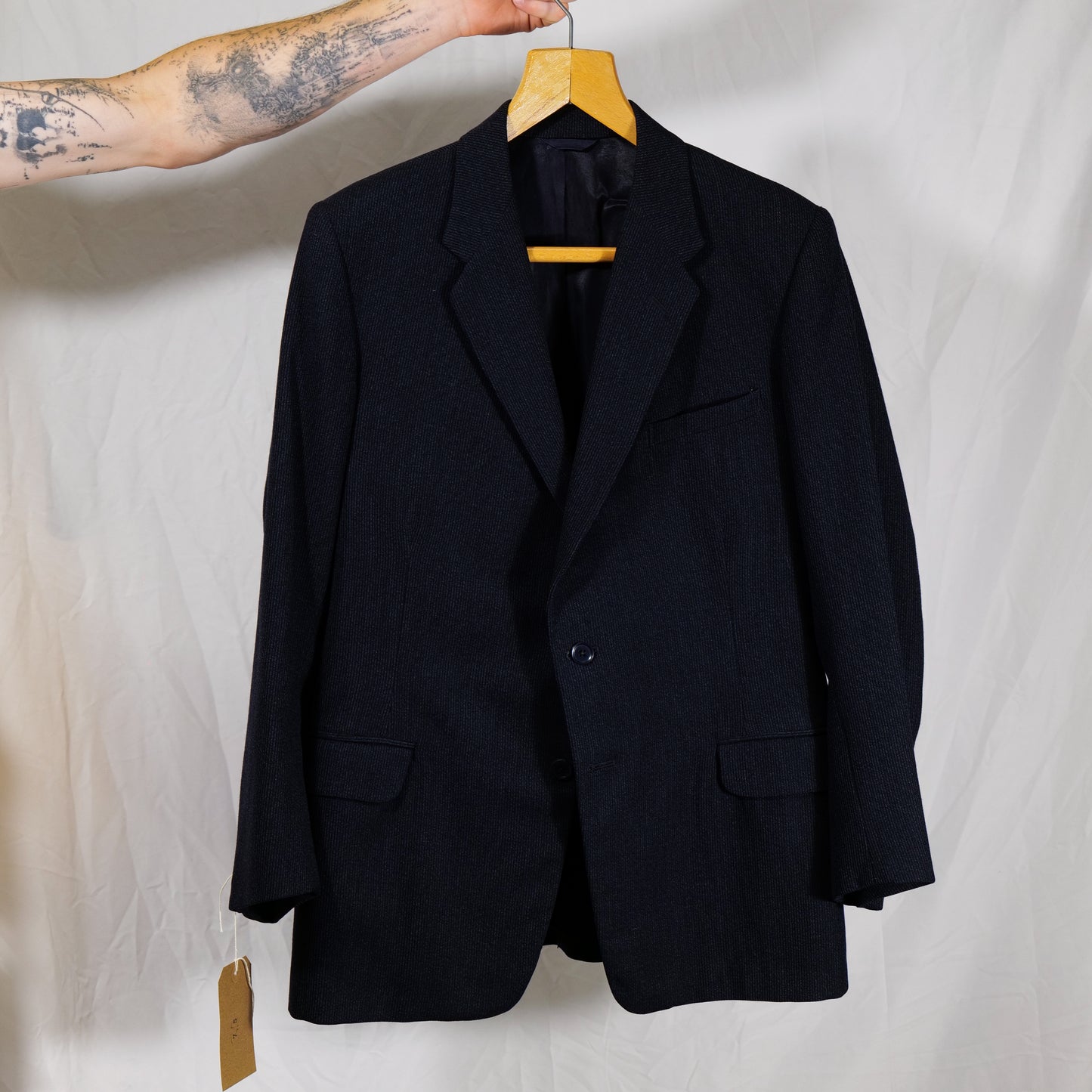 British 1950s Textural Blazer By Society CWS