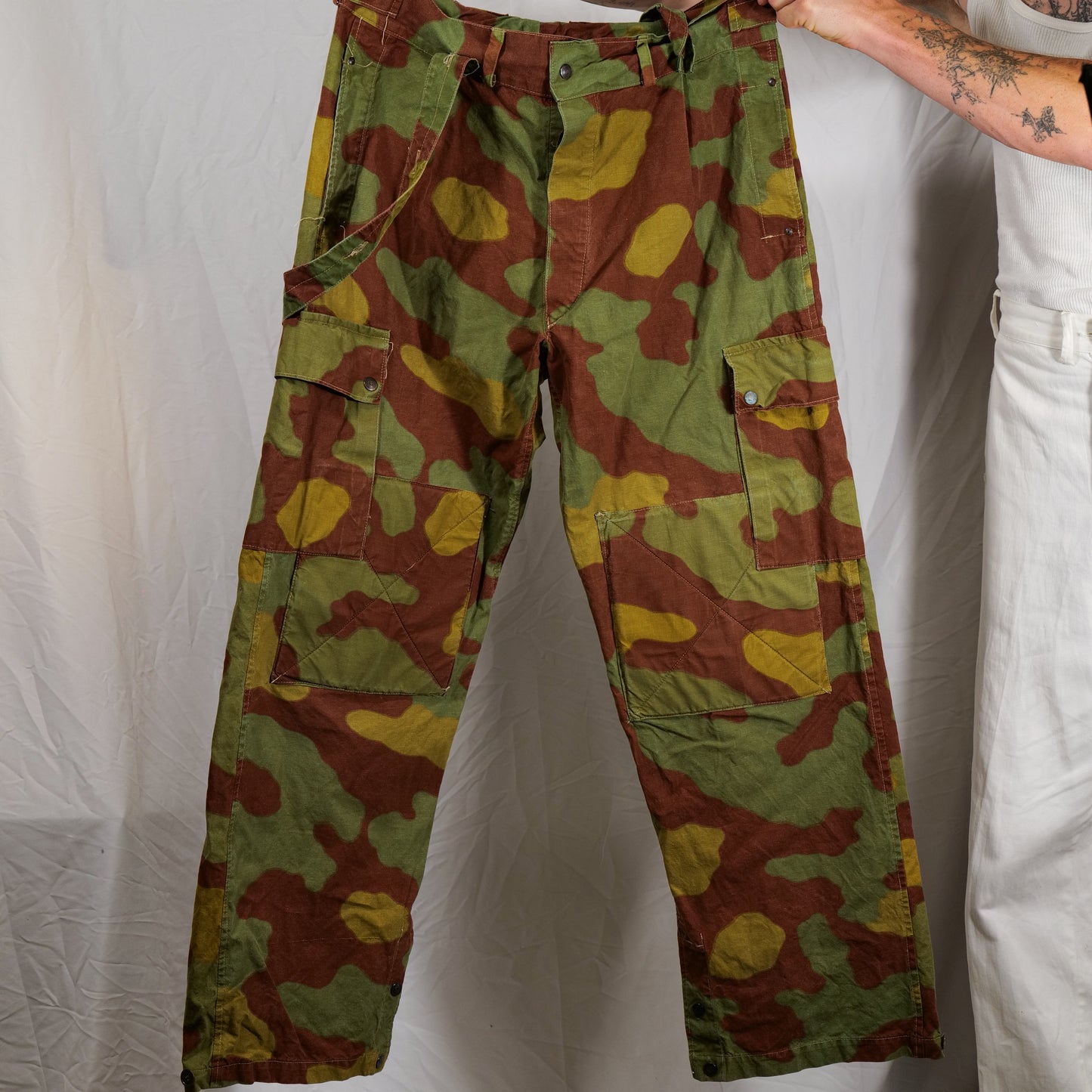 Rare M29 1940s 1940s Telo Mimetico Trousers