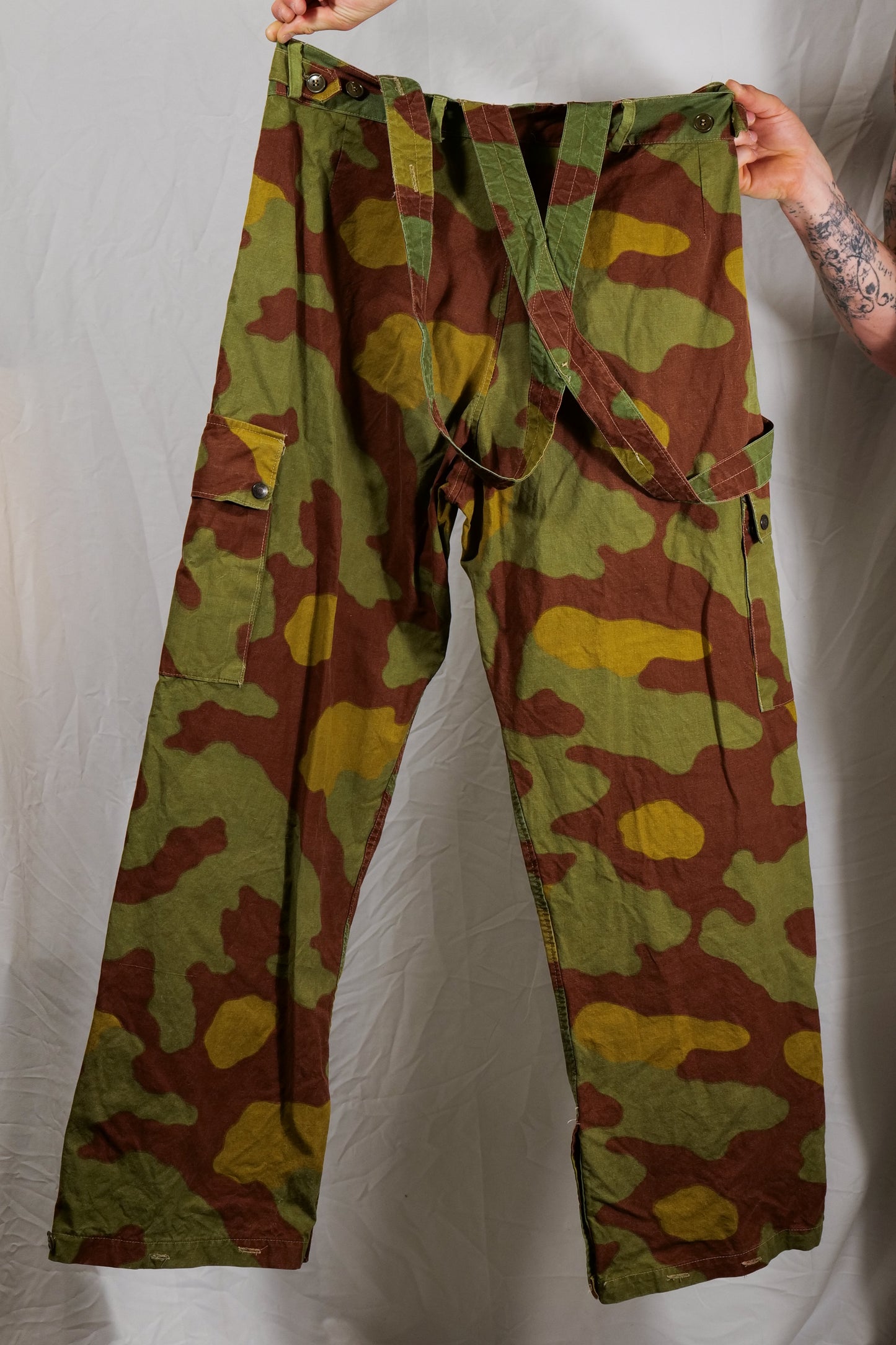 Rare M29 1940s 1940s Telo Mimetico Trousers