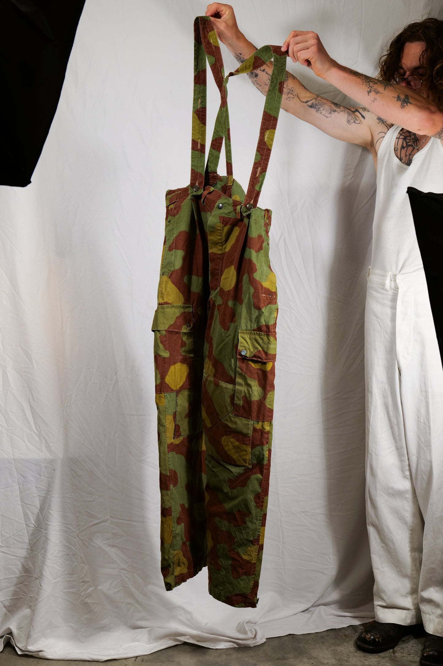 Rare M29 1940s 1940s Telo Mimetico Trousers