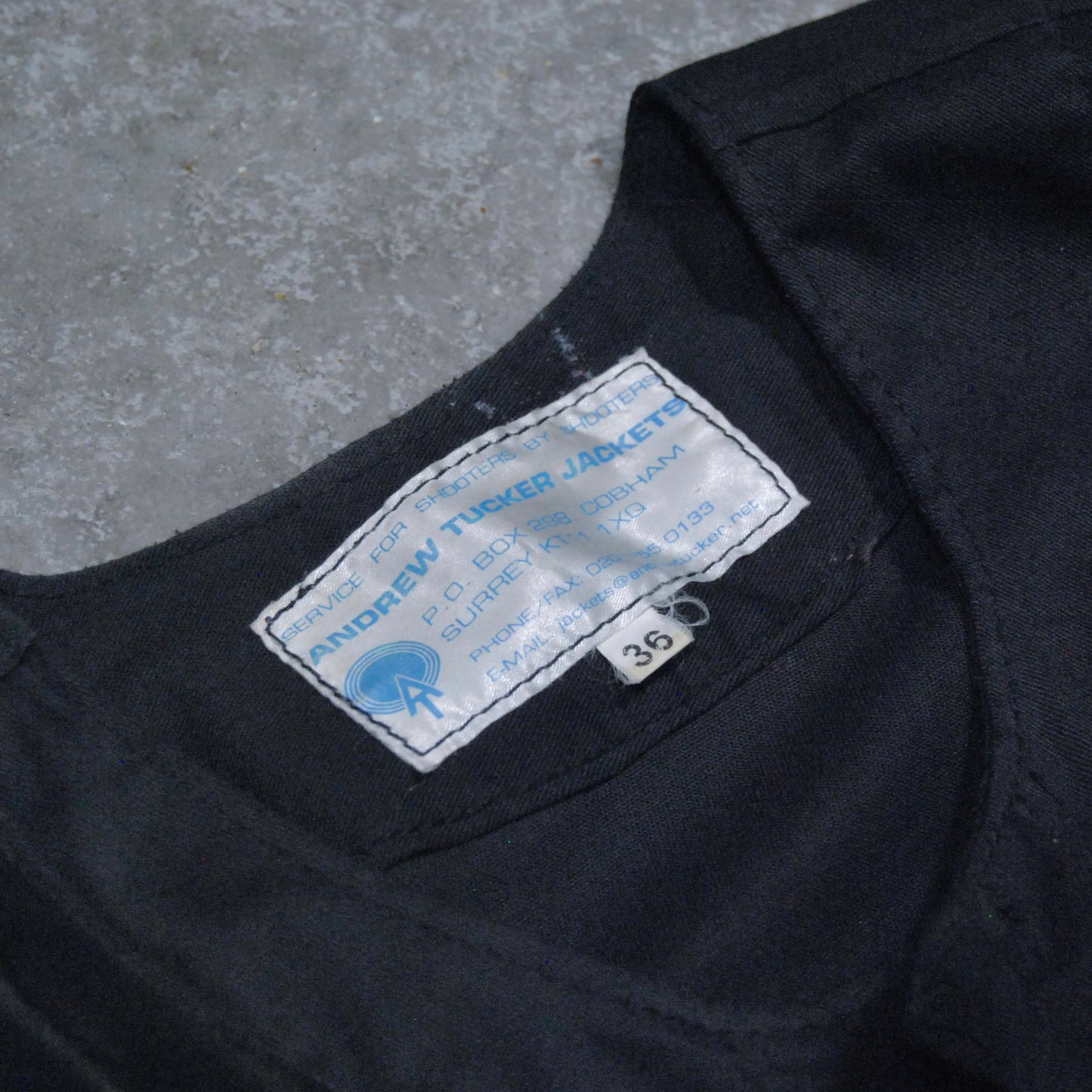 Vintage Shooting Jacket With Triple Zipper