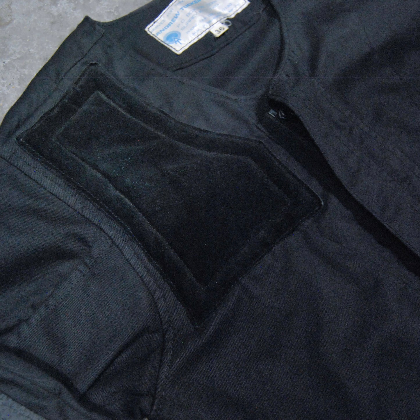 Vintage Shooting Jacket With Triple Zipper
