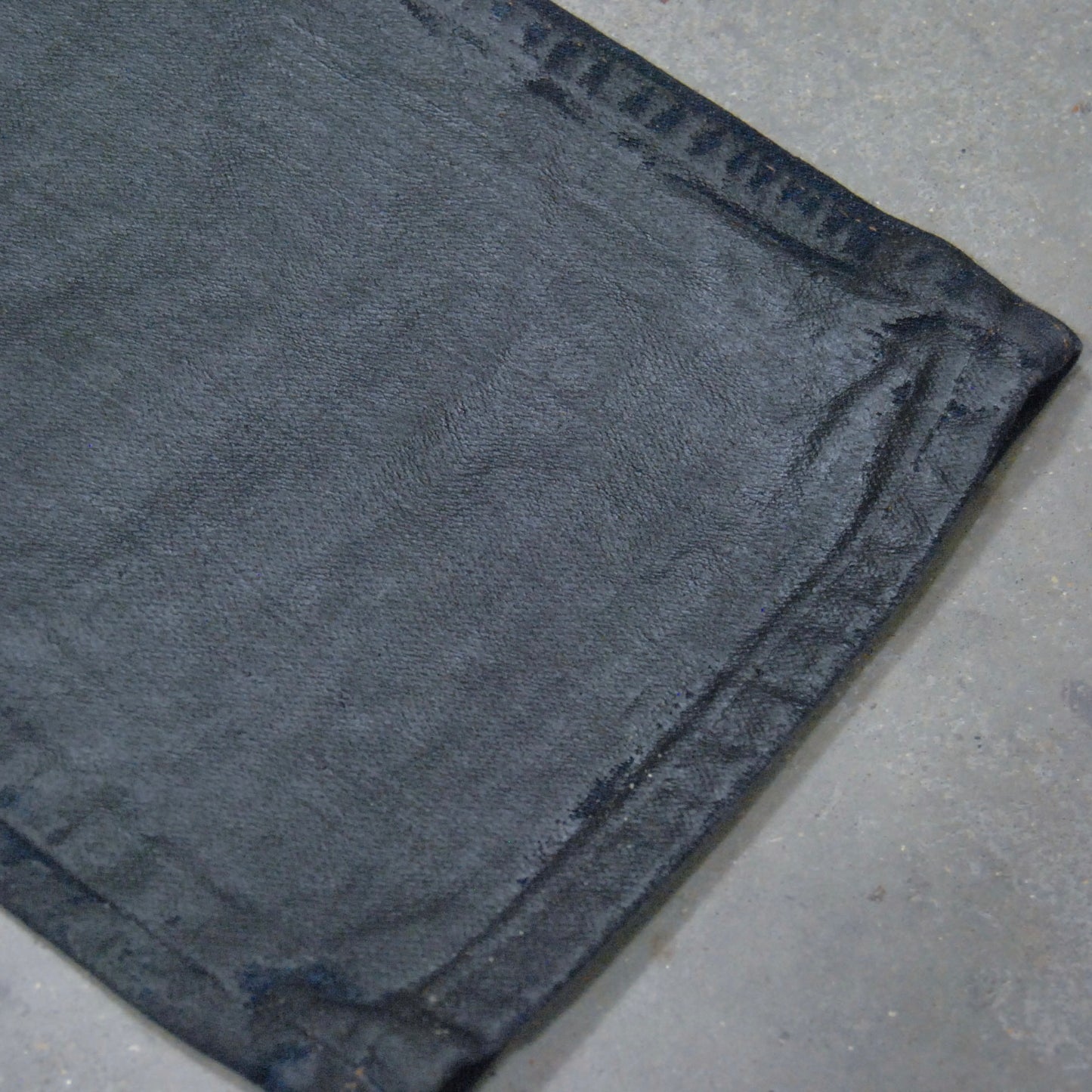 .- -.. -- .. ... ... .. -- -. (ADMISSION) #1 Overdyed Painted Denim