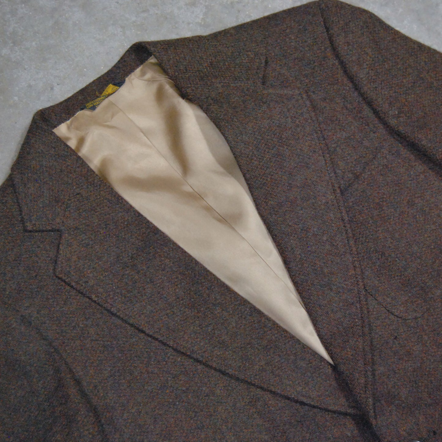 1970s Does 1930s Belt Back Patch Pocket Blazer