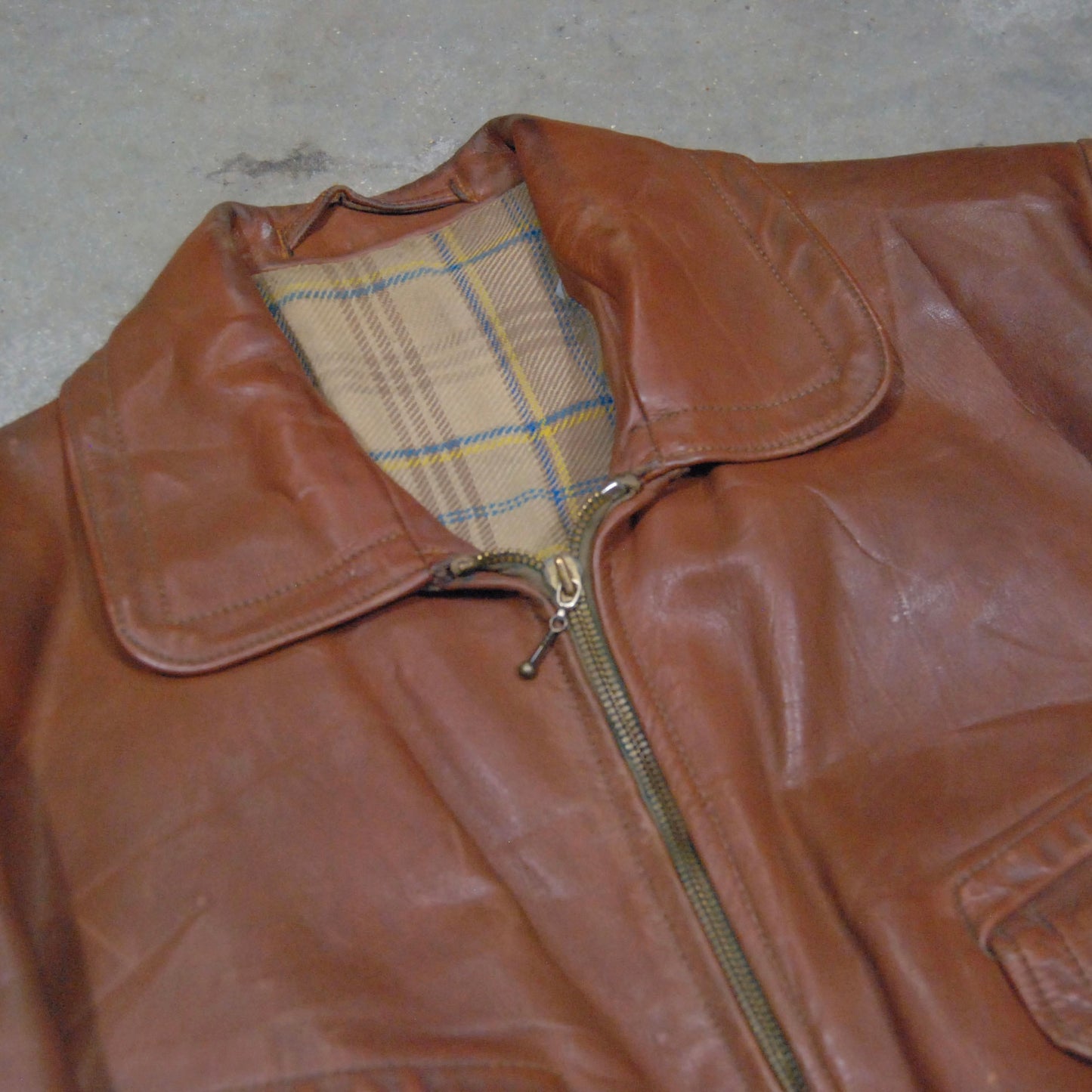 German 1930s Horse Hide Leather Jacket