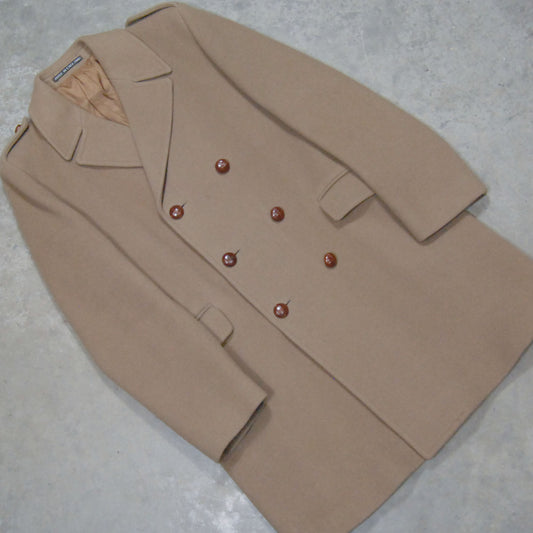 British 1970s Double Breasted Coat