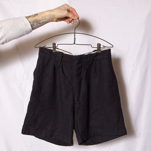 NOS British 1940s Flannel Wool "Scout Shop" Shorts