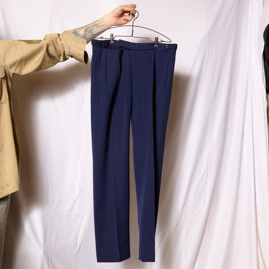 Dated 1974 British Royal Navy Officers Trousers Tailor Made By "Uniform General Services"