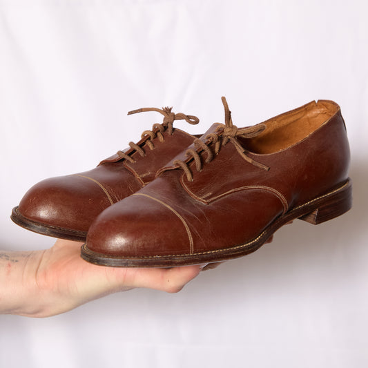 European 1930s Gents Oxford Shoes