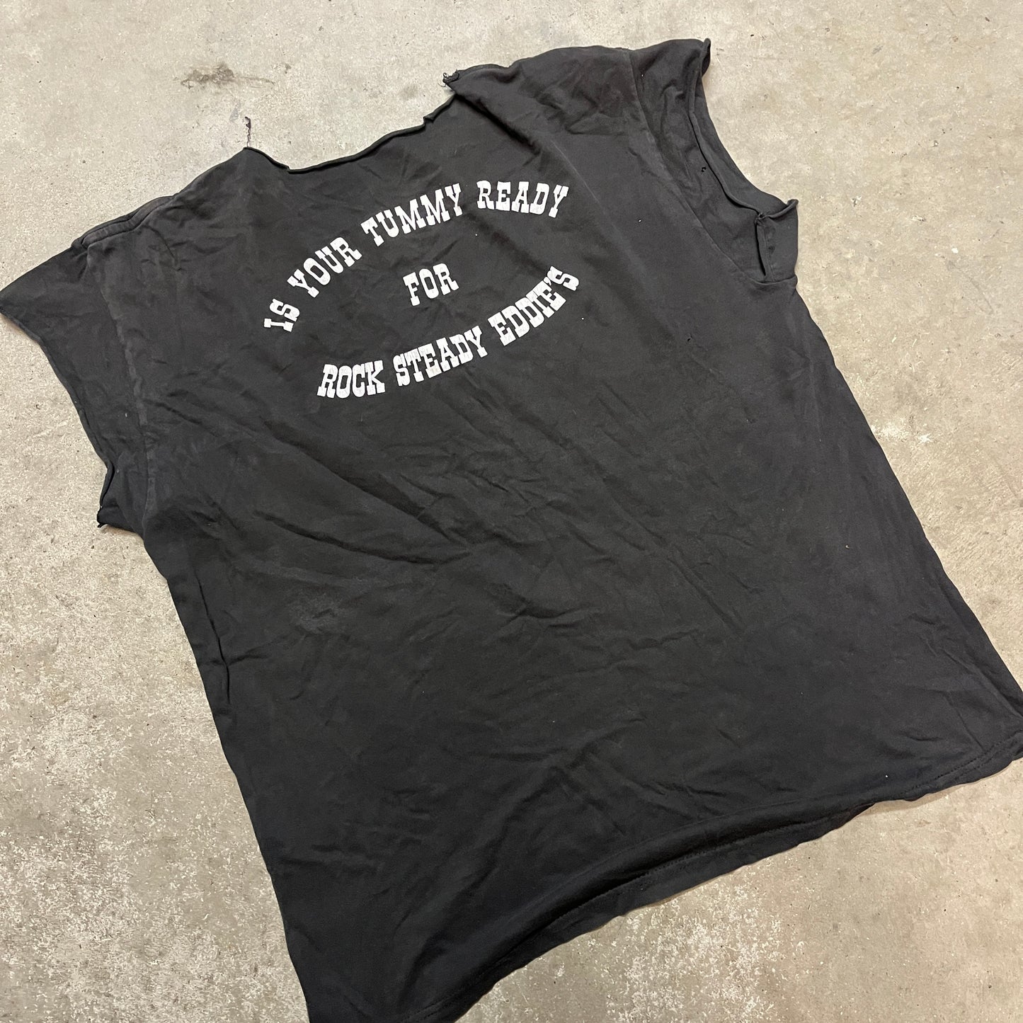 1990s Distressed Vintage Cut Down T-Shirt