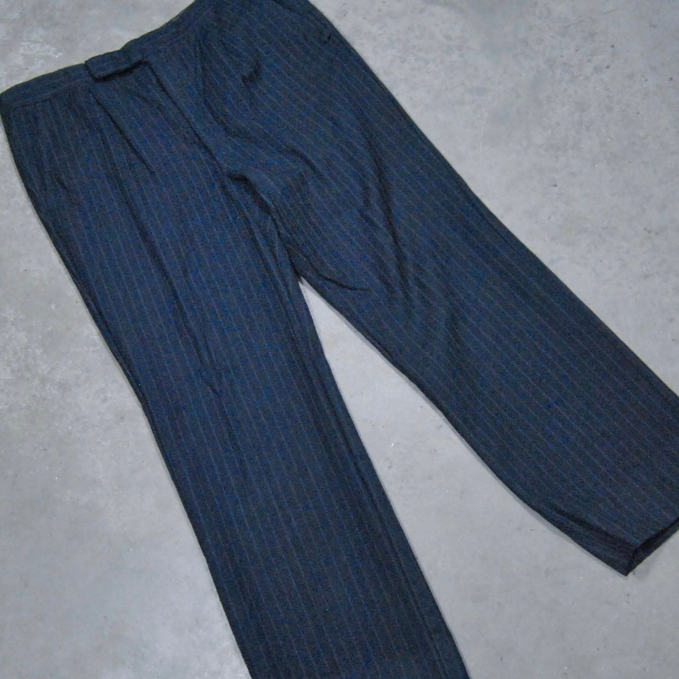 American 1950s Two Piece Pinstripe Single Breasted Suit