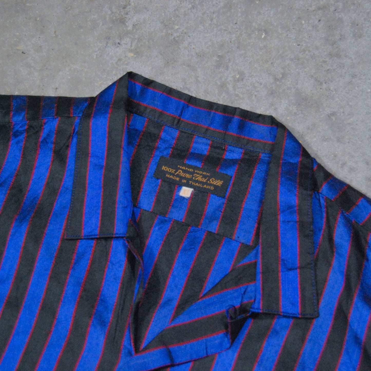 Vintage Short Sleeve Silk Shirt