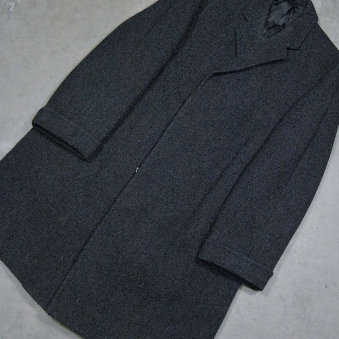 British 1950s Coat Tailor Made By Moss Bros