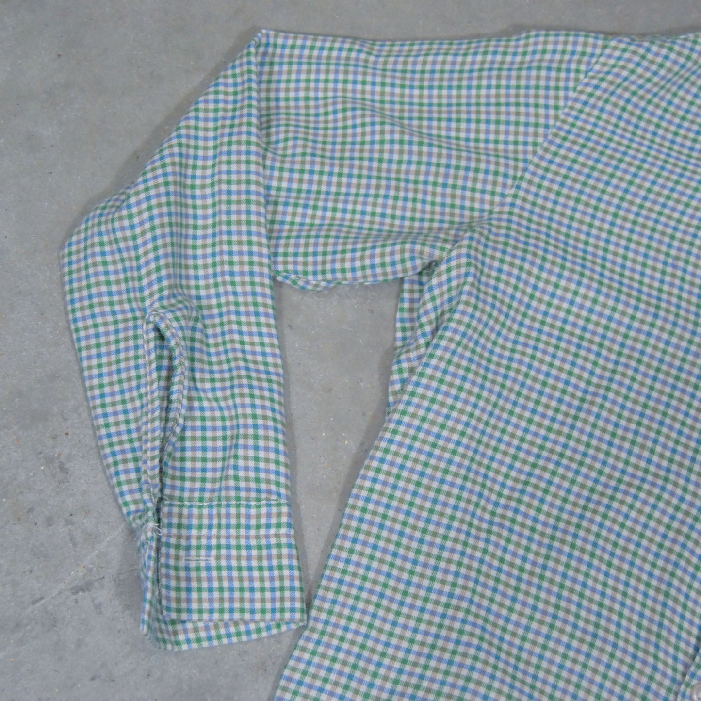 British 1950s 1960s Workwear Shirt