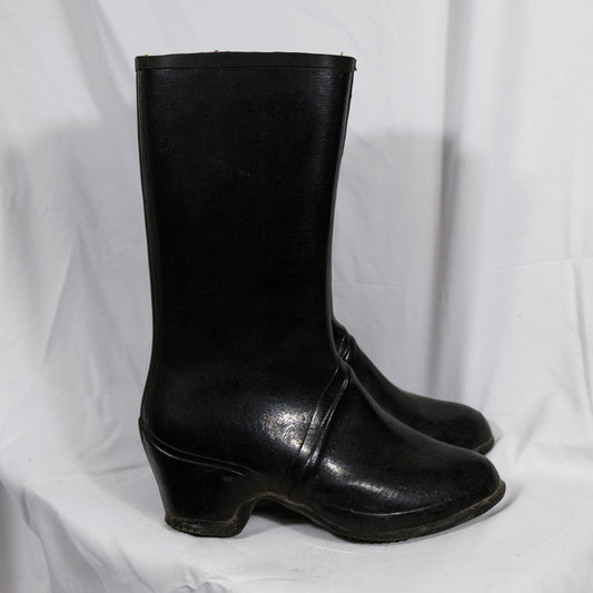 German Ladies 1920s 1930s Rain Boots