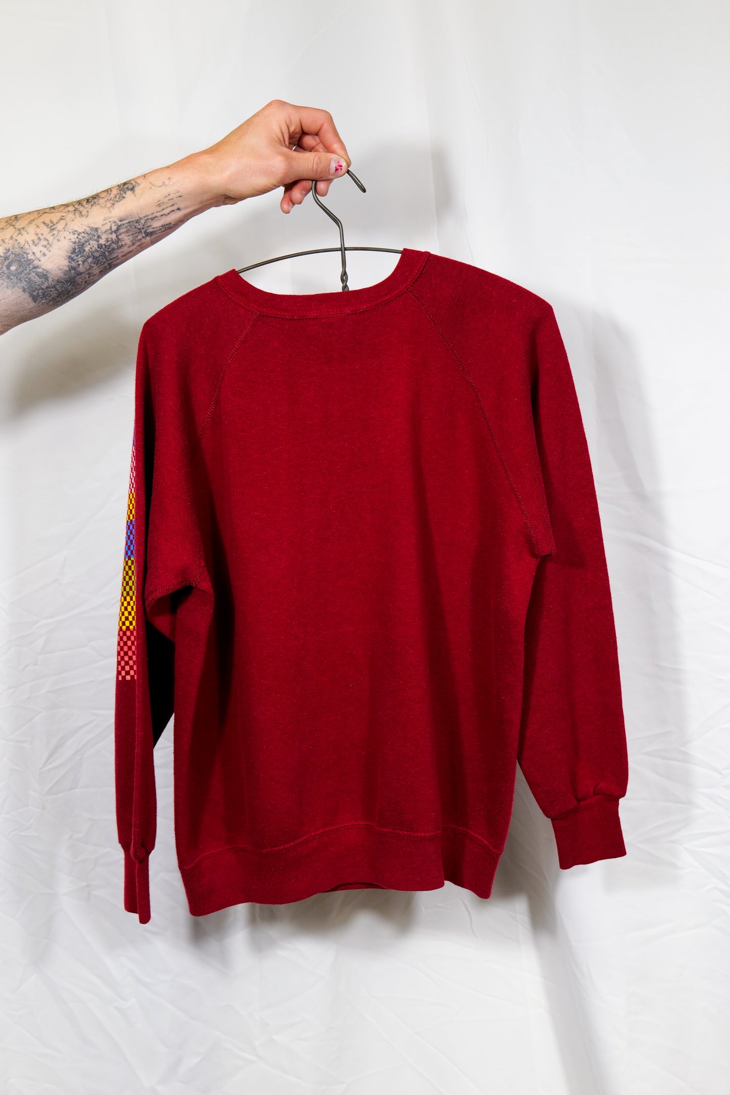 Made In USA 1970s Velva Sheen Raglan Crewneck