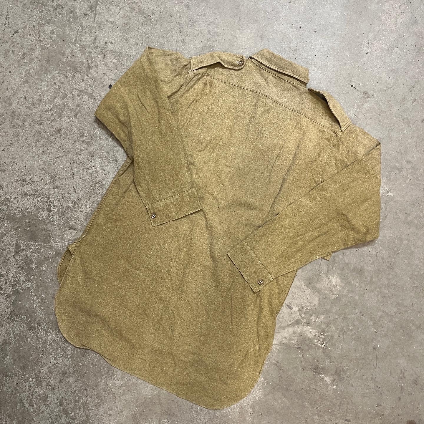 WW2 British Army Woolen Shirt – 19UJMILITARIA