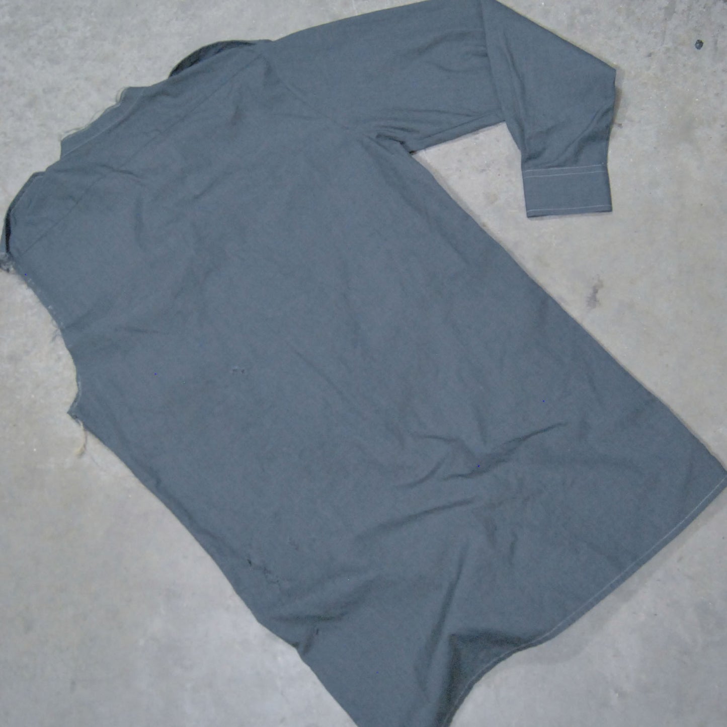 Distressed Overdyed Rag Shirt