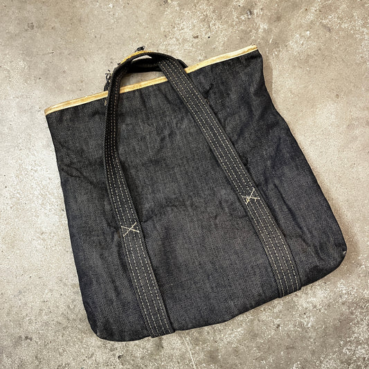 1940s 1950s Hand Made Denim Bag