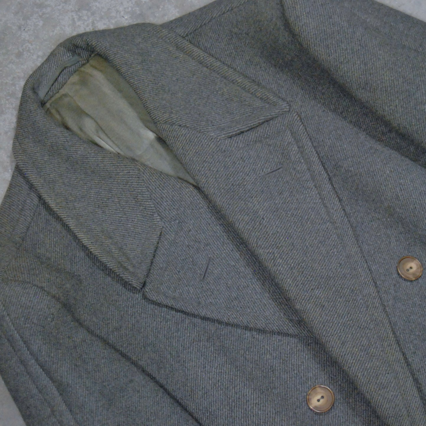 European 1930s 1940s Overcoat