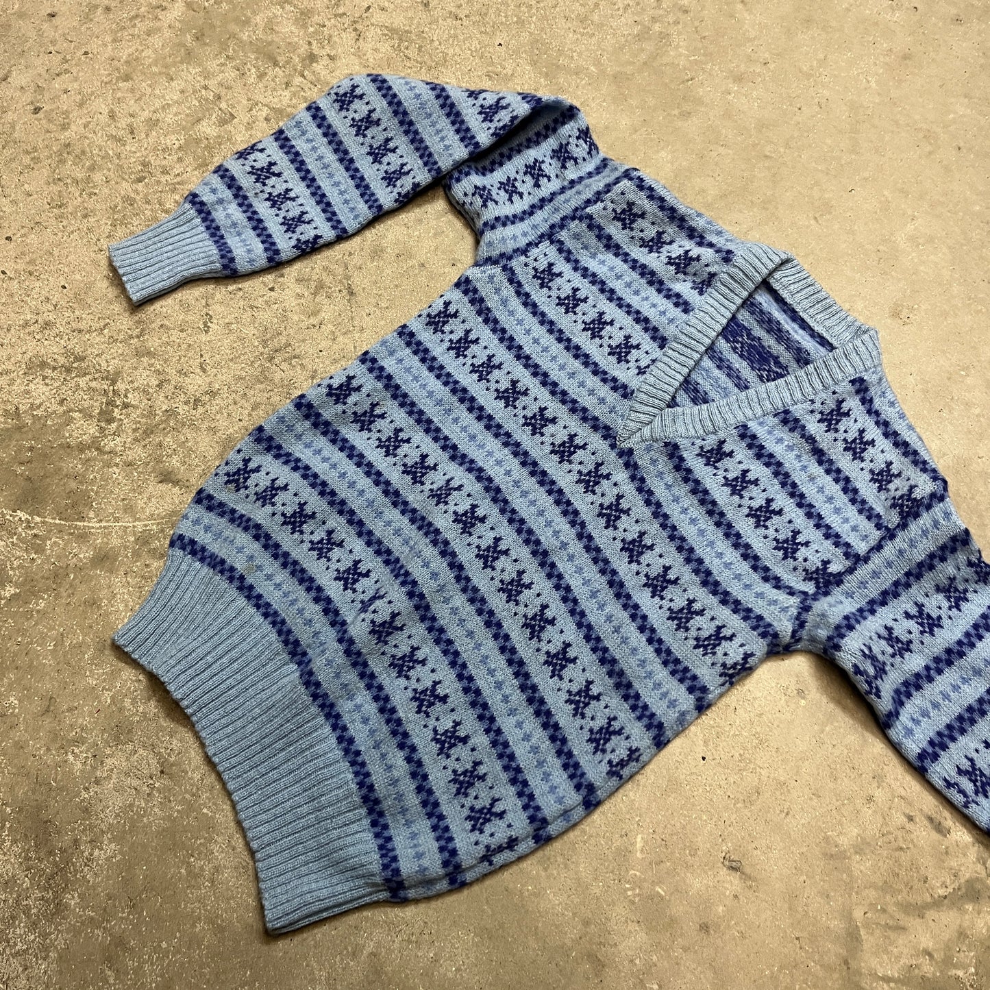 1940s Style Machine Knit Sweater – 19UJMILITARIA