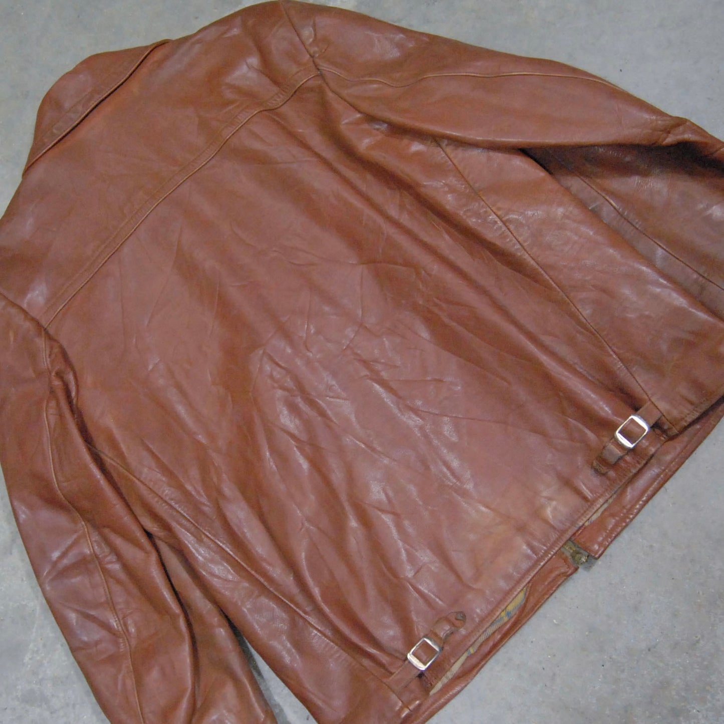 German 1930s Horse Hide Leather Jacket