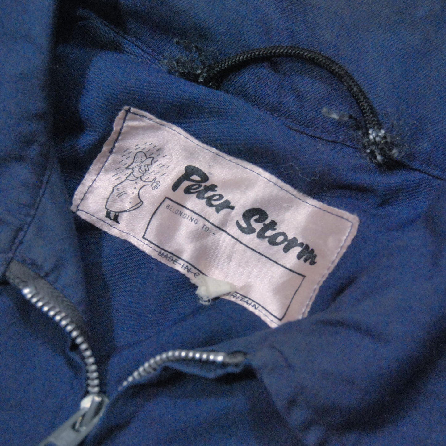 British 1960s Drizzler Jacket By "Peter Storm"