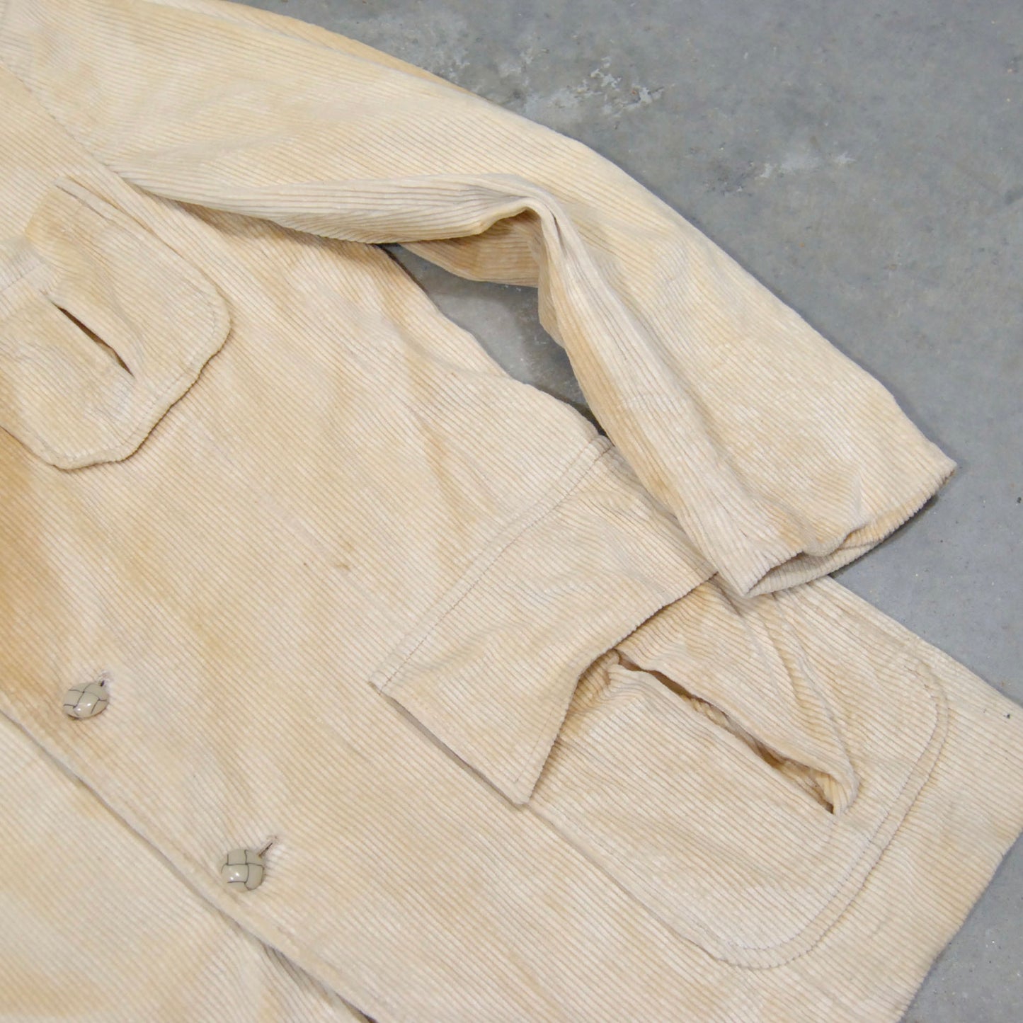 Sunblasted 1970s Does 1930s Corduroy Blazer