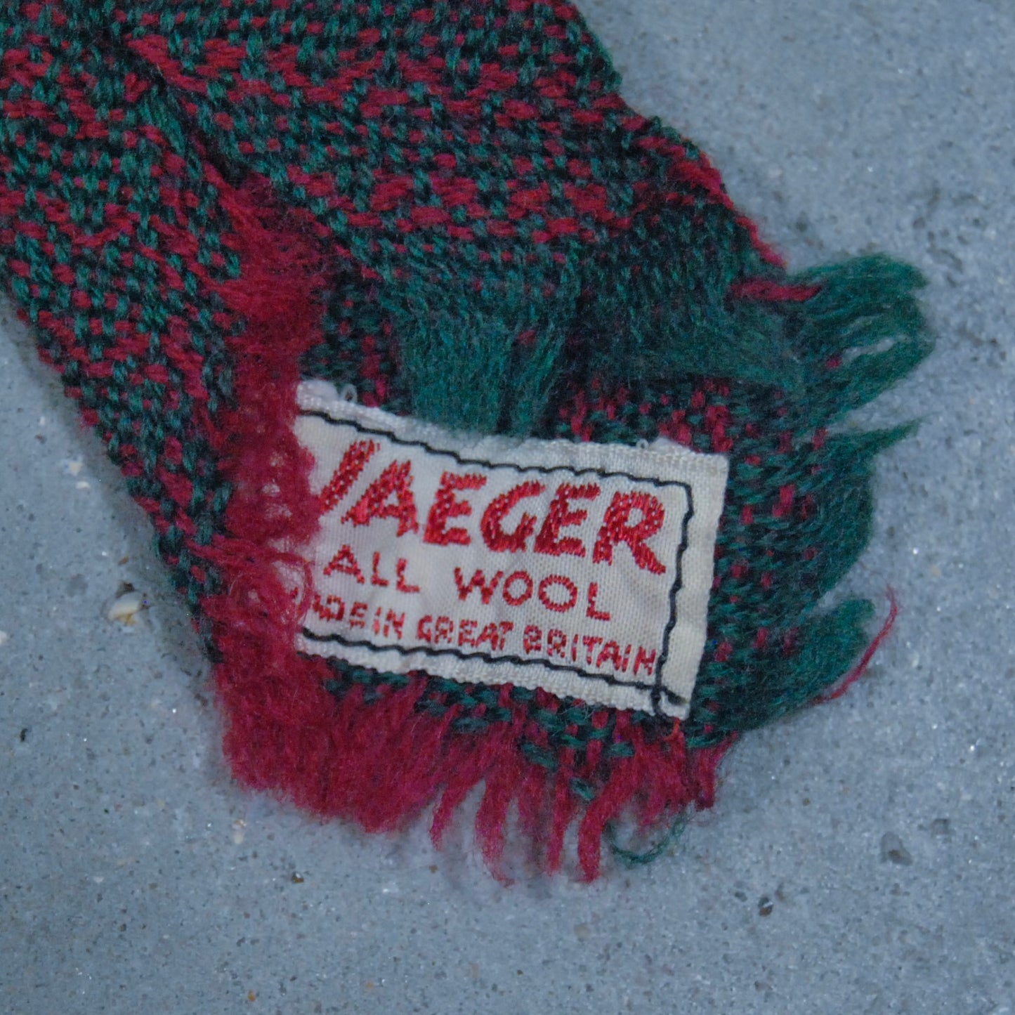 British 1940s Tie By Jaeger