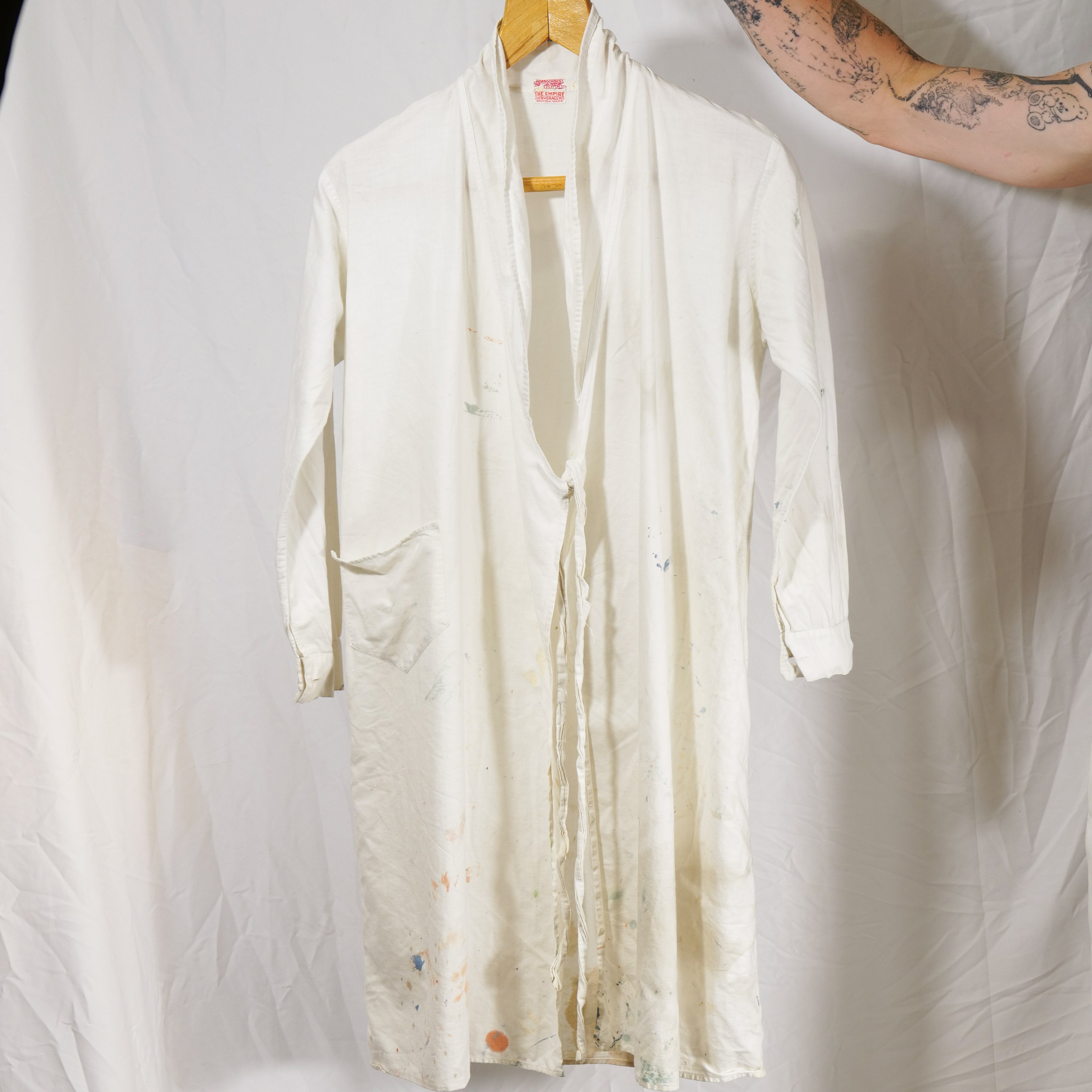 20s 30s vintage LINEN JACKET リネンジャケット オネット ポールハーデン ナイジェルケーボン ヤーモ フランス イギリス カバーオール