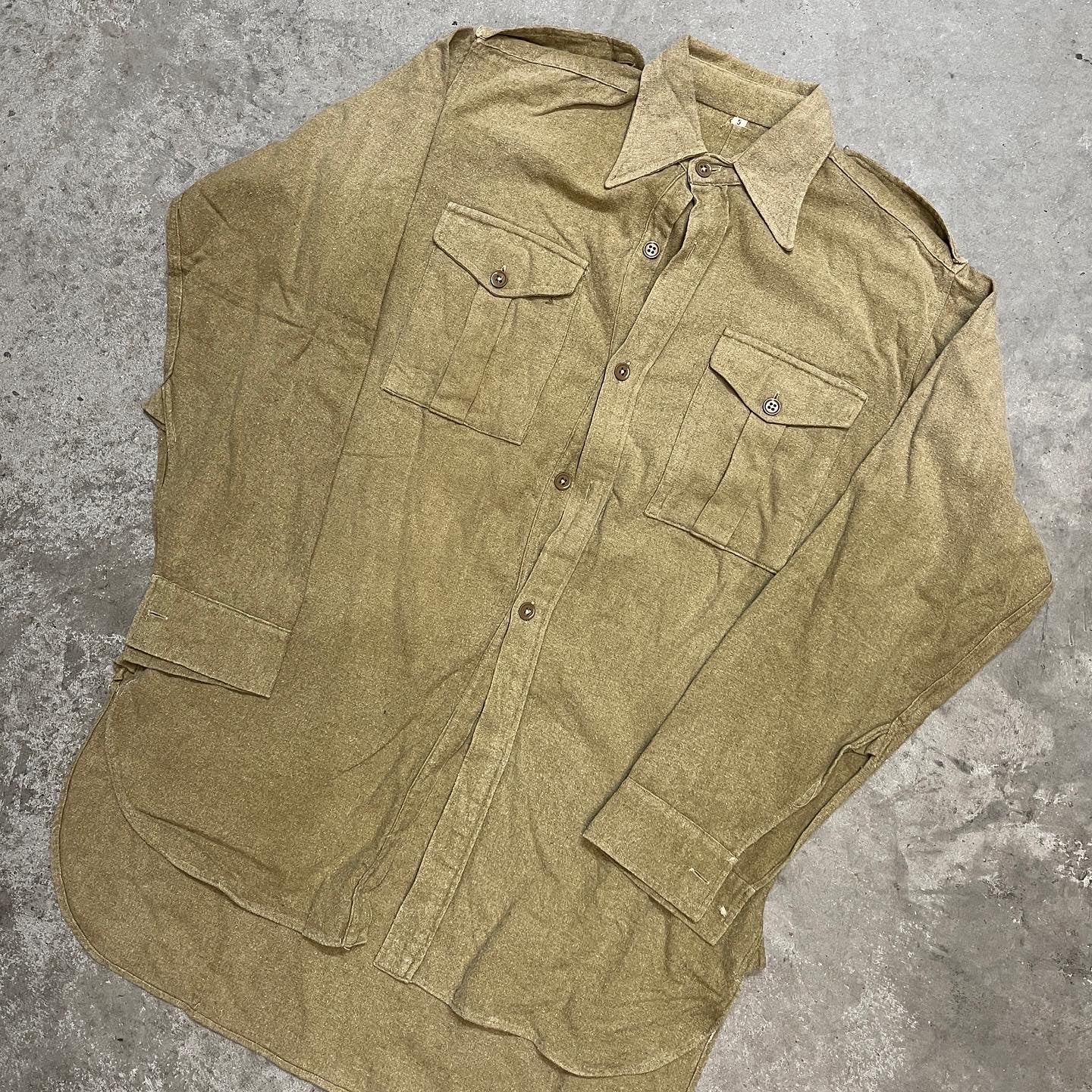 WW2 British Army Woolen Shirt