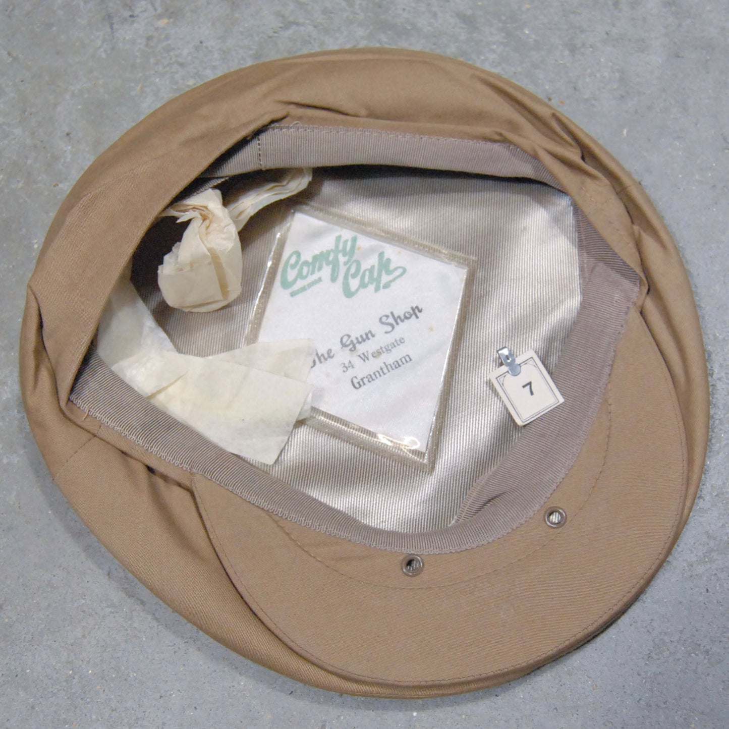 NOS British 1940s Flat Cap