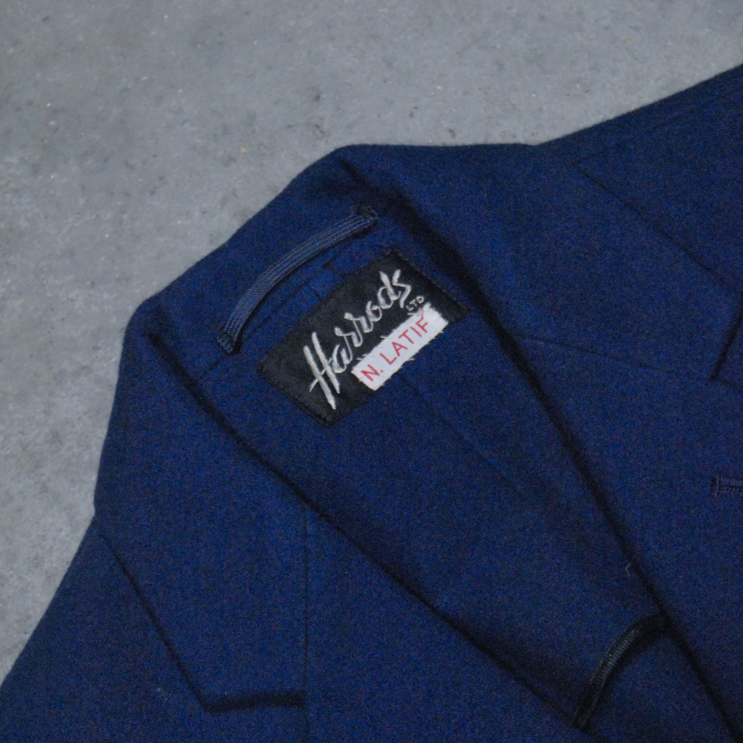 Vintage Harrods Staff Uniform Blazer 1960s