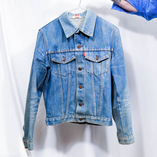 Dated 1973 Levi’s Faded Honeycomb Denim Jacket