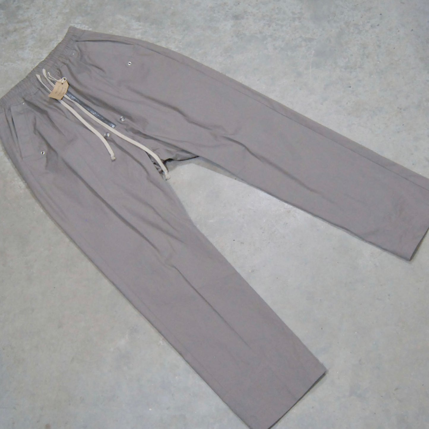 NEW Rick Owens Phlegethon SS21 Grey Trousers