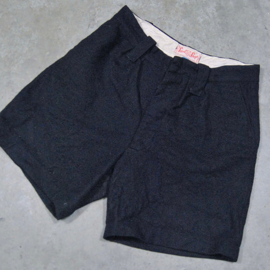 British 1940s Flannel Wool Shorts By Scout Shop