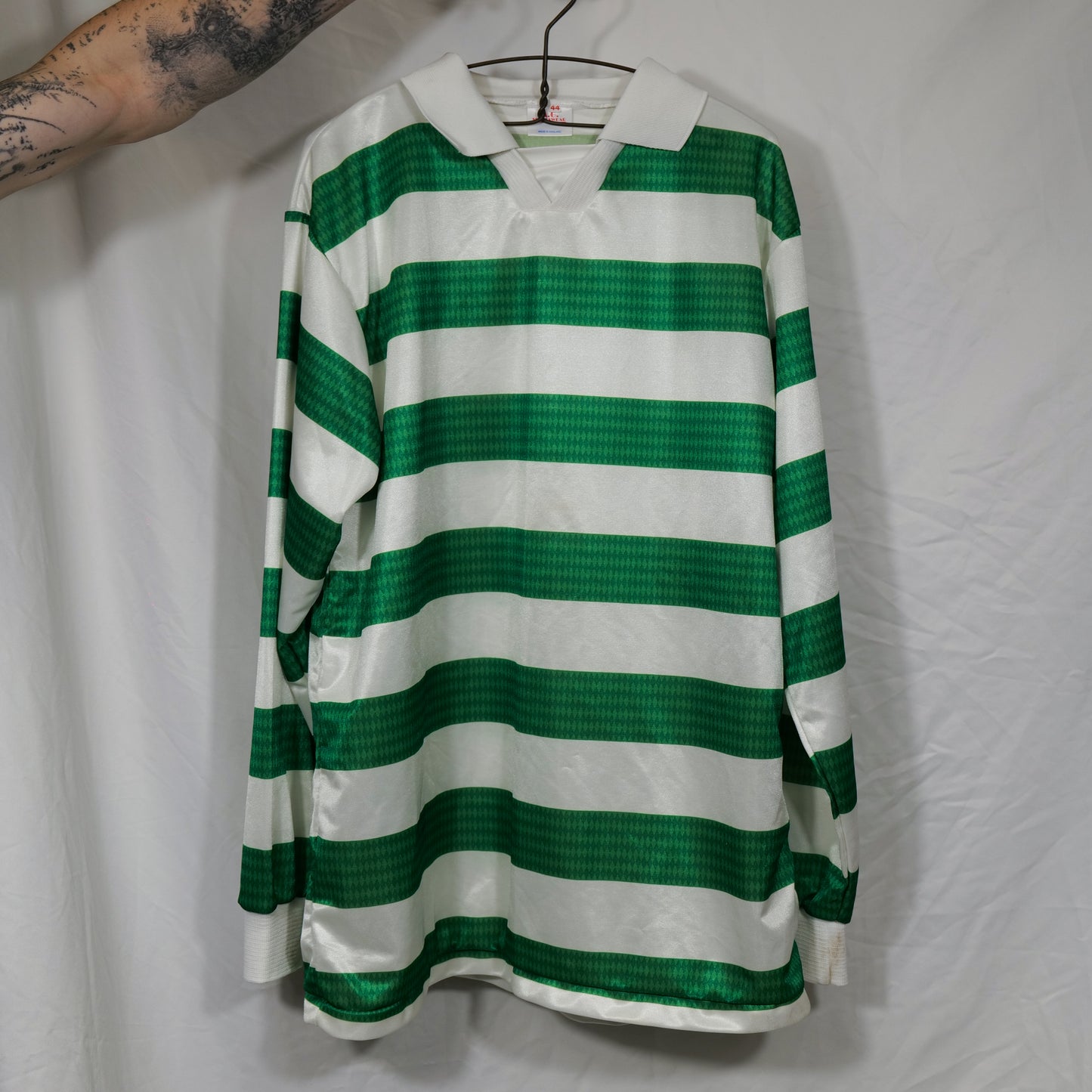 British 1960s 1970s Striped Football Shirts