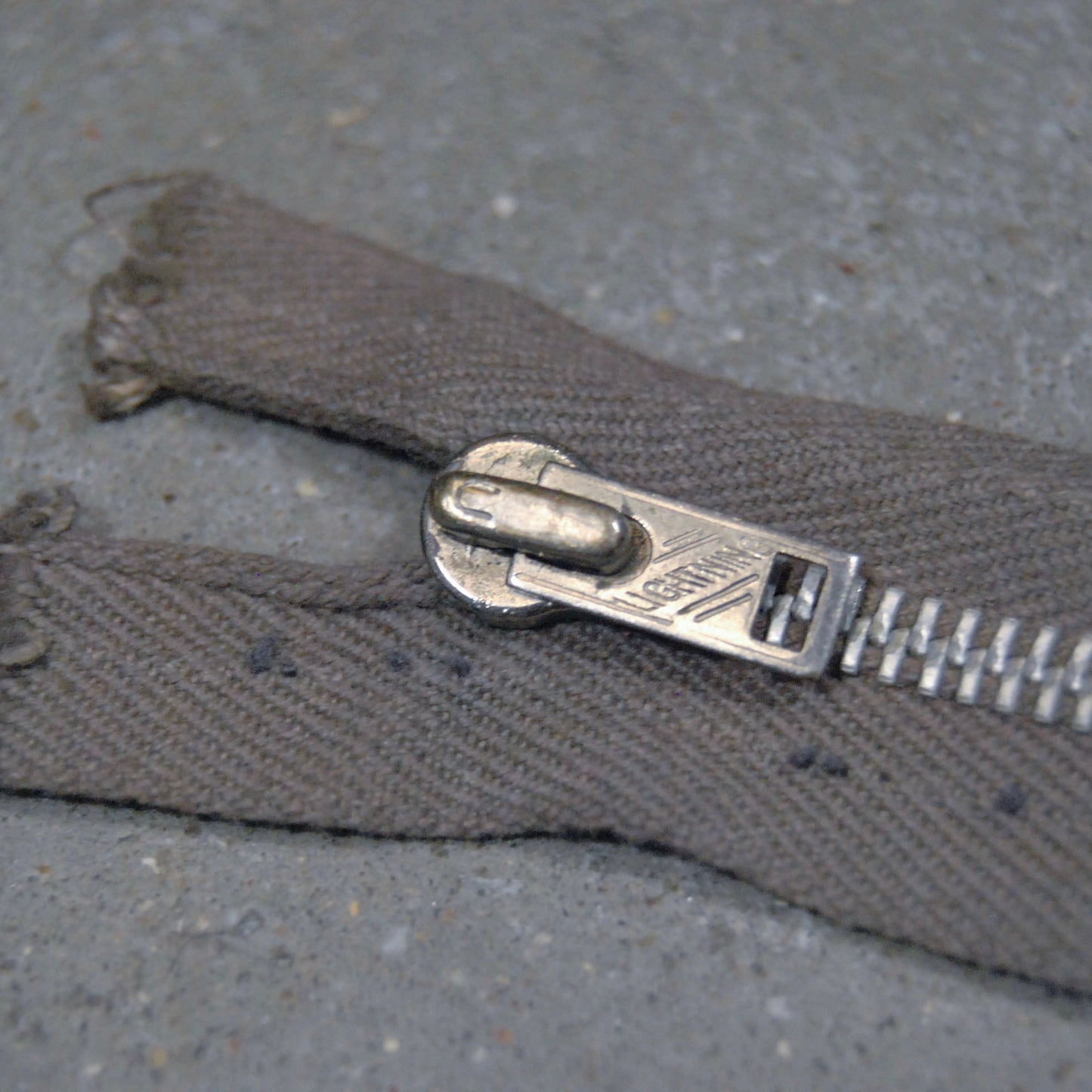 British 1950s Zipper