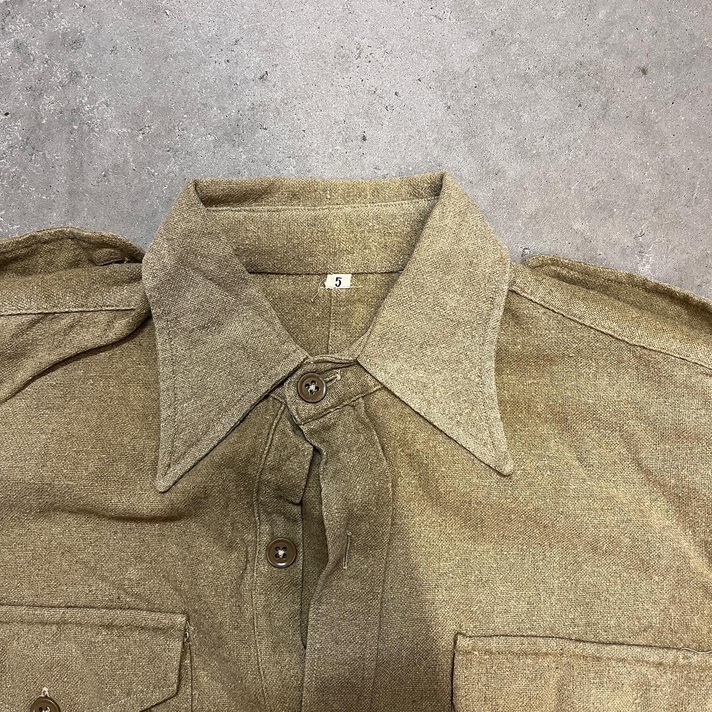 WW2 British Army Woolen Shirt