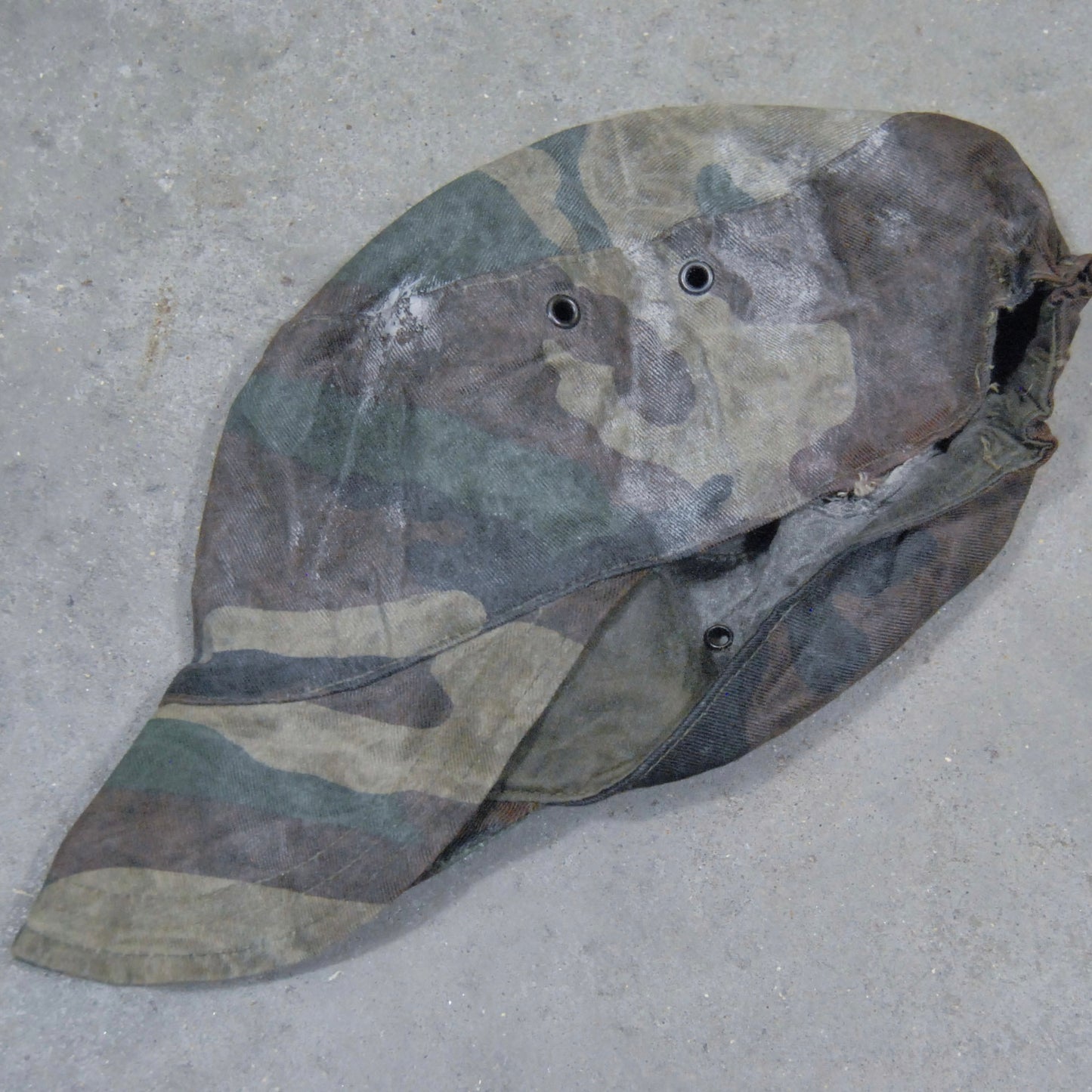 1990s Italian Army Waxed Cap